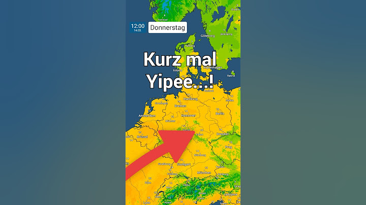 Ein Auf und Ab zwischen sonnig-warm und regnerisch-frisch.  🌡️☀️ ⛈️ #wetter #frühling #deutschland