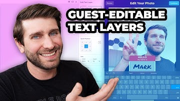 Make Photo Booth Templates with Guest-Editable Text Layers