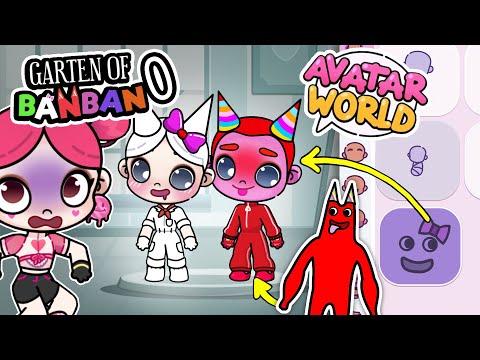 HOW TO CREATE BANBAN and BANBALEENA FROM Garten of Banban 0 IN AVATAR WORLD 🌍 PAZU HOW TO CREATE BANBAN and BANBALEENA FROM Garten of Banban 0 IN AVATAR WORLD 🌍 PAZU