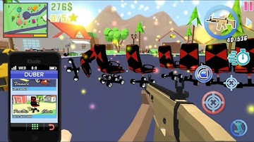 ► Dude Theft Wars Open World All gun purchase 100 pewdie chair play with fun Crime simulator Android