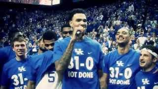 2014-2015 Kentucky Wildcats Perfect Regular Season