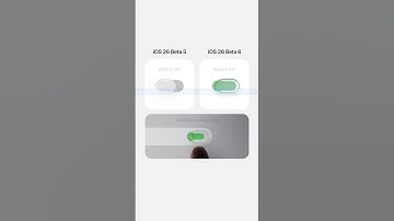 Tapping on toggles in iOS 26 Beta 6 is oddly satisfying ✨#ios26 #liquidglass