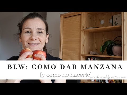 Video: Cómo Dar Una Manzana A Los Alimentos Complementarios