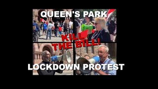 Toronto Queen's Park Protest Against Doug Ford's 7 Month Lockdown Extension Vote | May 31st 2021