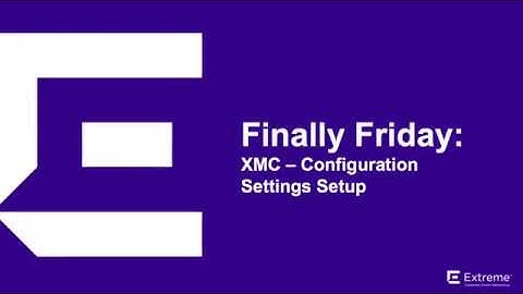 Finally Friday #14 – Configuration Settings Setup
