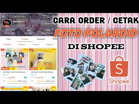 Video: Cara Memesan Cetakan Foto