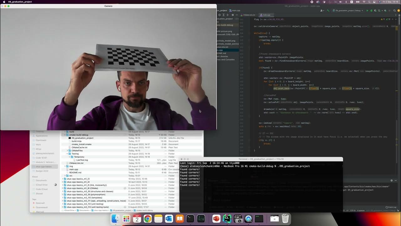 OpenCV C++ Camera Calibration YouTube
