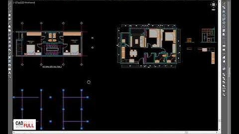 Cách Thức Vẽ Nhanh Mặt Bằng Kiến Trúc Và Đồ Nội Thất - Autocad PhuongTk | NESA iCAD