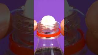 Be sure to remember this trick! What happens if mentos falls into coke? #shorts