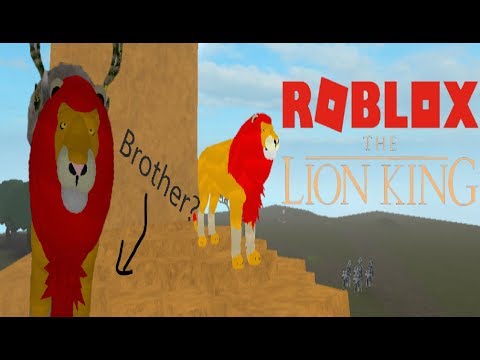 Simba Has A Brother Called Zimba I Roblox Lion King Roleplay I Rebeccas Creations Youtube - roblox the lion king roleplay