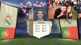 FIFA 18 PACK OPENING! RONALDO IN A PACK! ICON IN A PACK!
