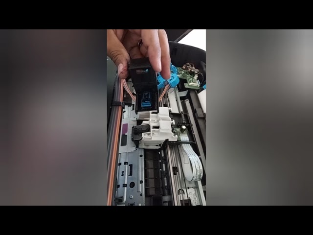 HP ink Tank 315 Solución No imprime los colores correctamente o mangueras  con aire - YouTube