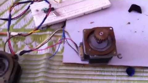 Controlling stepper motor in mach 3 with l293d