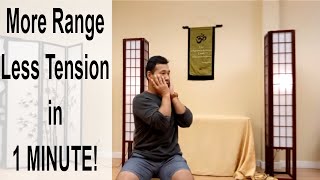 Neck Stiffness & Neck Tension GONE in 1 MINUTE! | Feldenkrais Style