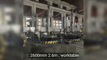 CK5126 CNC 2.6-Meter Single-Column Vertical Lathe说明：