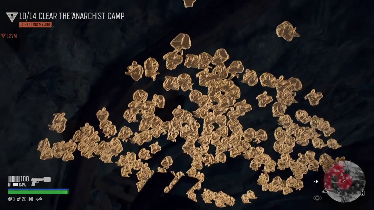 DAYS GONE Anarchist Mine Horde