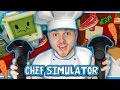 SquiddyPlays - CHEF SIMULATOR! (HTC Vive) - GOURMET CHEF!!