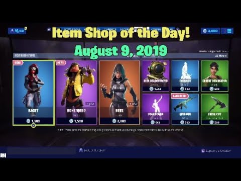 Fortnite Item Shop Of The Day August 9 2019 Youtube August 9th Fortnite Shop August 9th Fortnite Shop Fortnite Item Shop Of The Day August 9 2019 Youtube