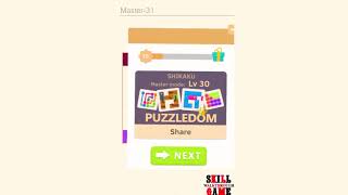 Puzzledom - Shikaku - Master Level 1 - 50 - Walkthrough screenshot 4