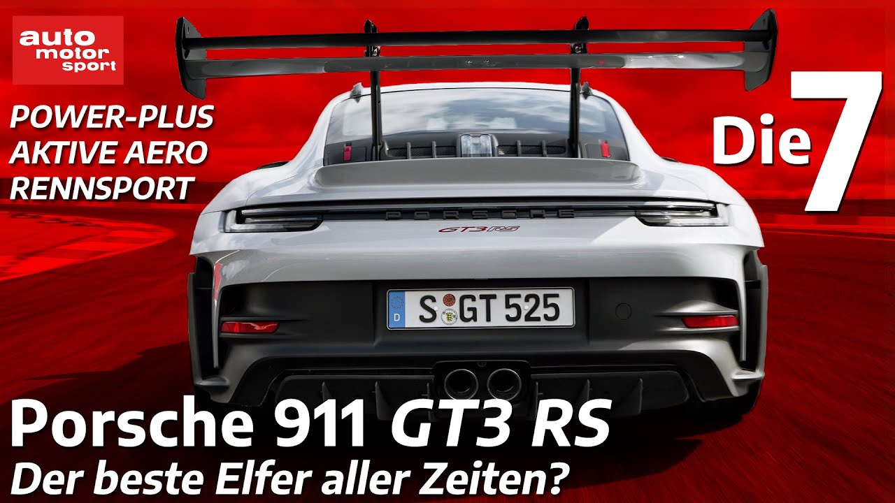 ⁣Unglaublich, aber legal! Porsche 911 GT3 RS I auto motor und sport