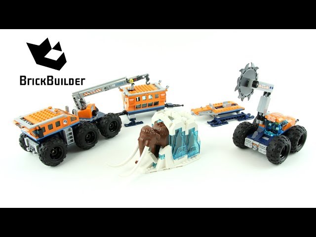 LEGO CITY 60195 Arctic Mobile Exploration Base Speed Build for Collection Arctic (15/18) - YouTube