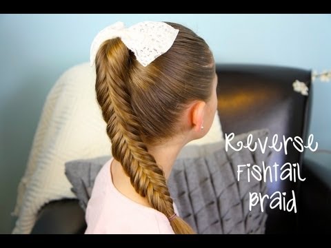 Reverse {Inverse} Fishtail Braid | Thanks for 1,000,000 Subscribers!