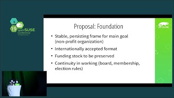 openSUSE Conference 2019 - Annual Discussion with openSUSE Board