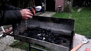 طريقة خونفشارية  لشعال فحم الشواء دون الحاجة للوقود