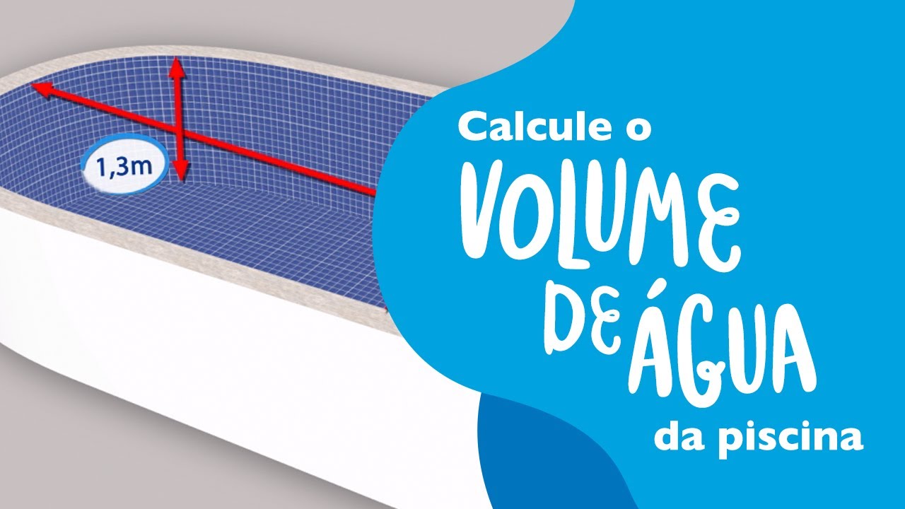 Como Calcular O Volume De água Da Piscina Youtube