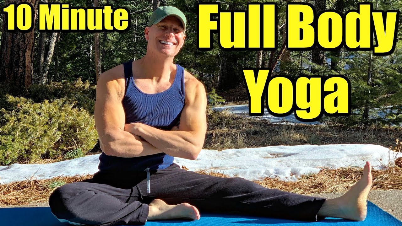 Full Body Yoga For Complete Beginners 10 Minute Workout with Sean Vigue ...