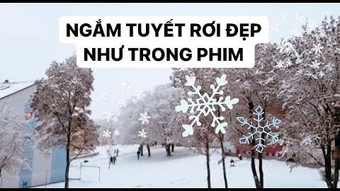 Blume - Cuộc sống ở Đức I NGẮM TUYẾT RƠI ĐẸP NHƯ TRONG PHIM I TUYẾT RƠI 2021 TẠI NƯỚC ĐỨC I VLOG 3