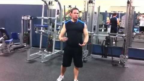 Instruction: Dumbell Front Squat- with double pause
