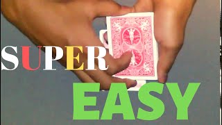 easy card trick no setup