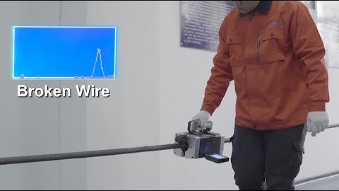 How TST wire rope tester to inspect the different flaw types