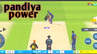 ind vs aus t20 pandiya power ??????