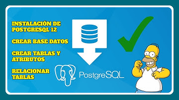 PostgreSQL 12 🐘 : Instalación, crear base de datos, crear tablas y atributos, relacionar tablas 🗄