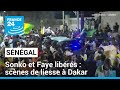 Sénégal : O. Sonko et D. Faye libérés, scènes de liesse à Dakar • FRANCE 24 image