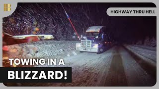 Tow in the Snowstorm - Highway Thru Hell - Reality Drama