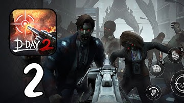 Zombie Hunter D-Day2 - ‏‏Gameplay walkthrough Part 2 (iOS, Android)