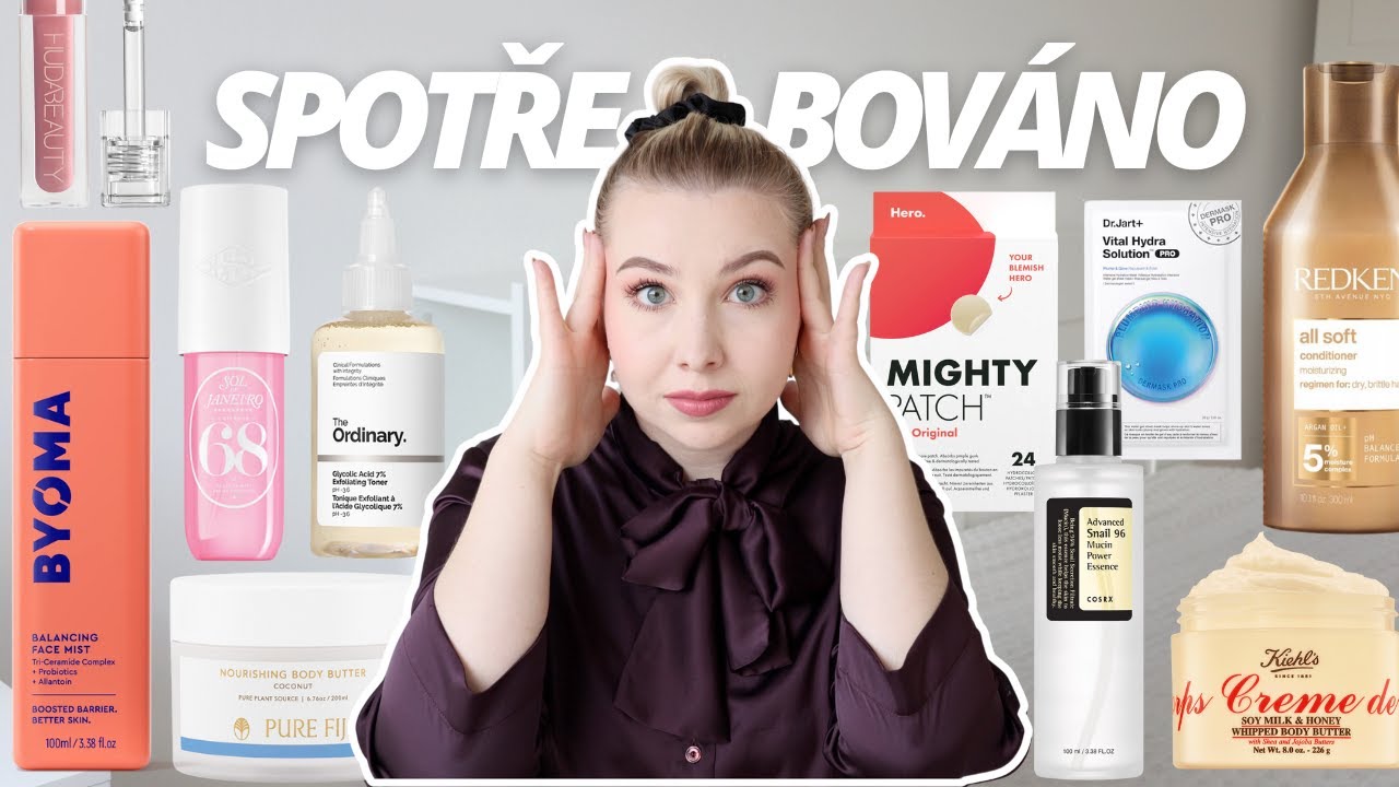 SPOTŘEBOVANÉ PRODUKTY | HUDA, Byoma, The Ordinary, Sol de Janeiro, Redken, Pure Fiji, Dermalogica🧴✨