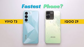 *SHOCKING* Result 😱 VIVO T3 vs iQOO Z9 Speed Test🔥