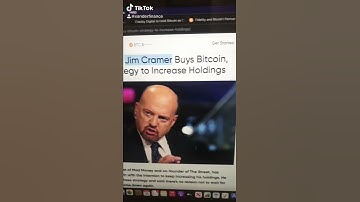Jim Cramer Buying Bitcoin!?