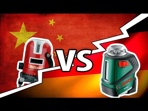 Сравниваем китайский уровень с Bosch!!! Обнаружил КОСЯК(