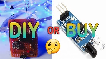How to Make ir Proximity Sensor for Arduino | diy or buy| ir sensor