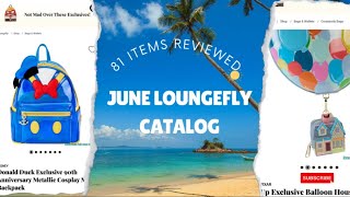 Loungefly June Catalog full review of all 81 items! PART 1