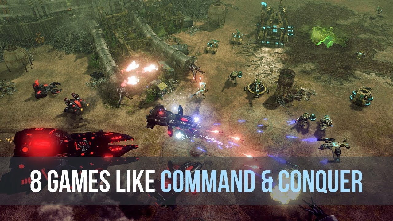 Rengør rummet Gedehams for meget 8 Best Games Like Command and Conquer - YouTube