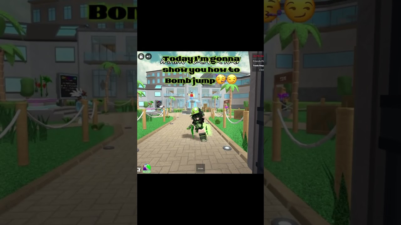 Научитесь прыгать с бомбы 