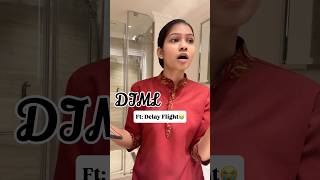 My flight got delayed😭Cabin Crew Vlog✈️#viral #youtubeshorts #diml #grwm#delay#cabincrew#airindia