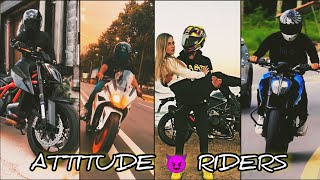 Attitude 😈 Rider's 🖤 Ktm390 | Duke390 lover's ❤️ Heavy driver 😎 Girls ride 🚀