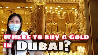 Gold Souk Deira 2020 The biggest Gold market in Dubai || Maricar De Vera